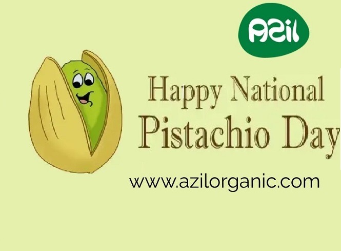 Copy of national pistachio day Made with PosterMyWall 3 - February 26 is World Pistachio Day!