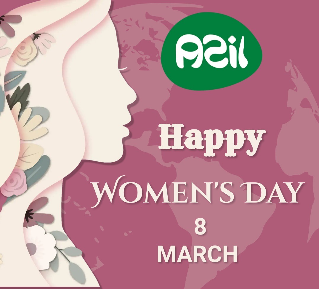 woman say - Happy Women's Day