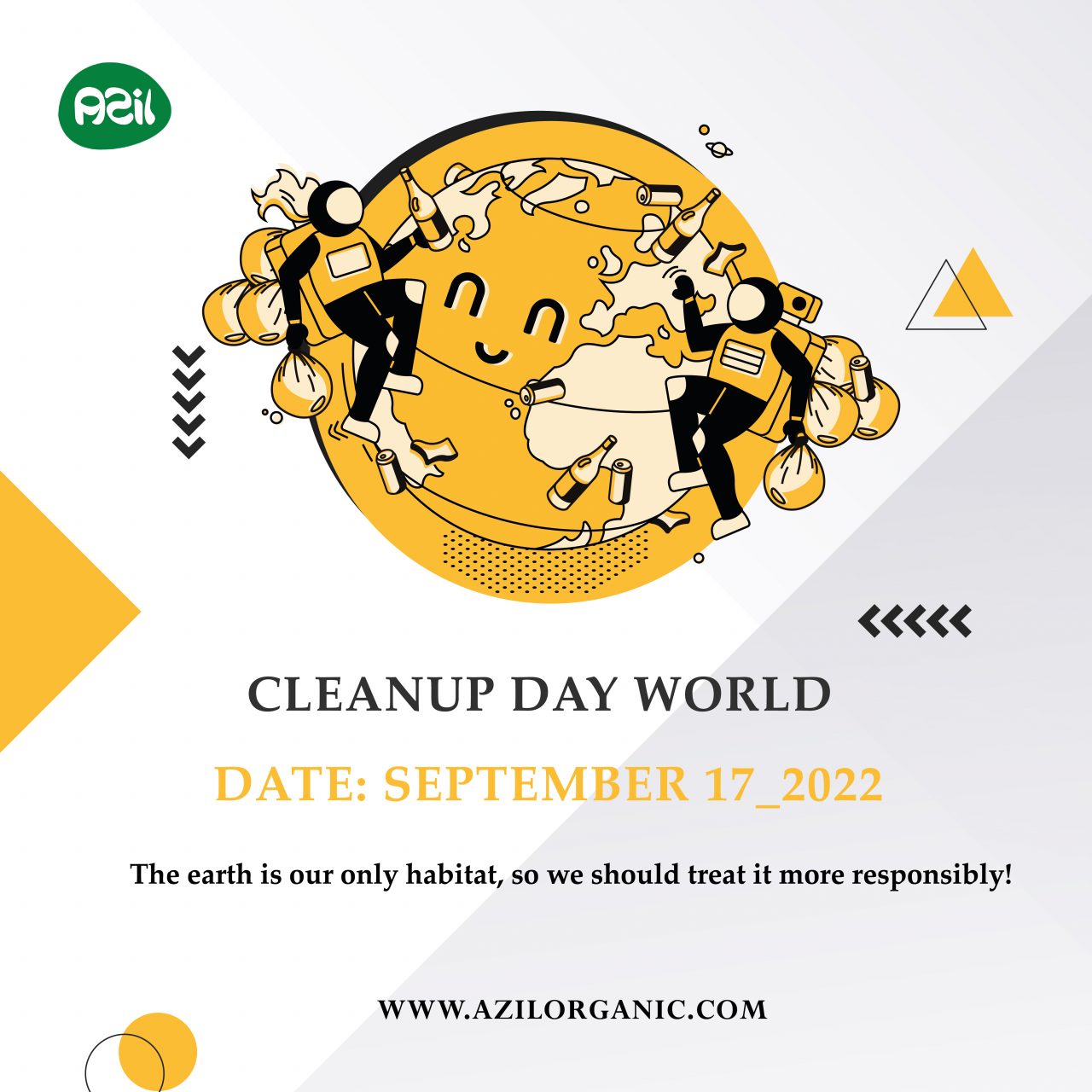 CleanUp day Word rgb 0۱ 1280x1280 - Save The Planet